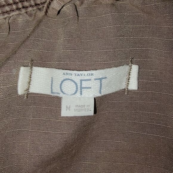 Ann Taylor LOFT Adirondack Military Jacket Size Medium - Picture 9 of 10